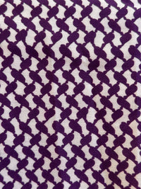 Keffiyeh- Purple