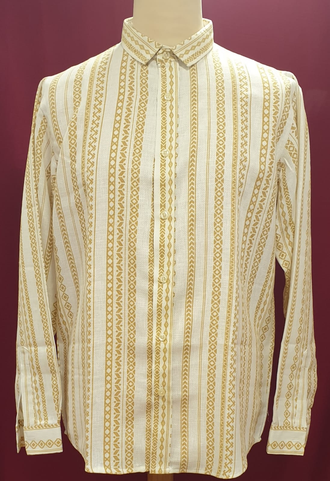 Yellow Linen ( Long Sleeve )