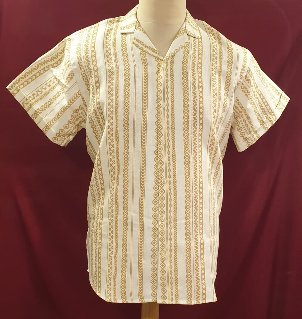 Yellow Linen ( Short Sleeve )