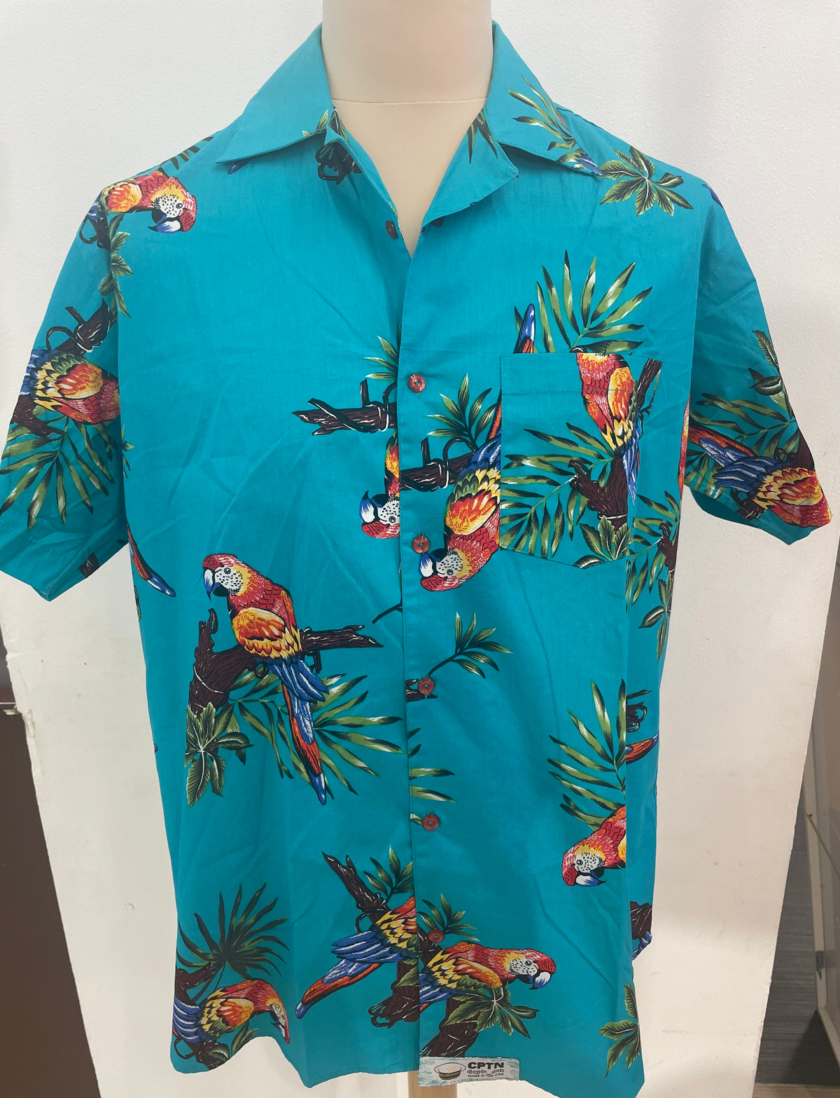 Parrot Blue Shirt: A Bird of a Different Feather