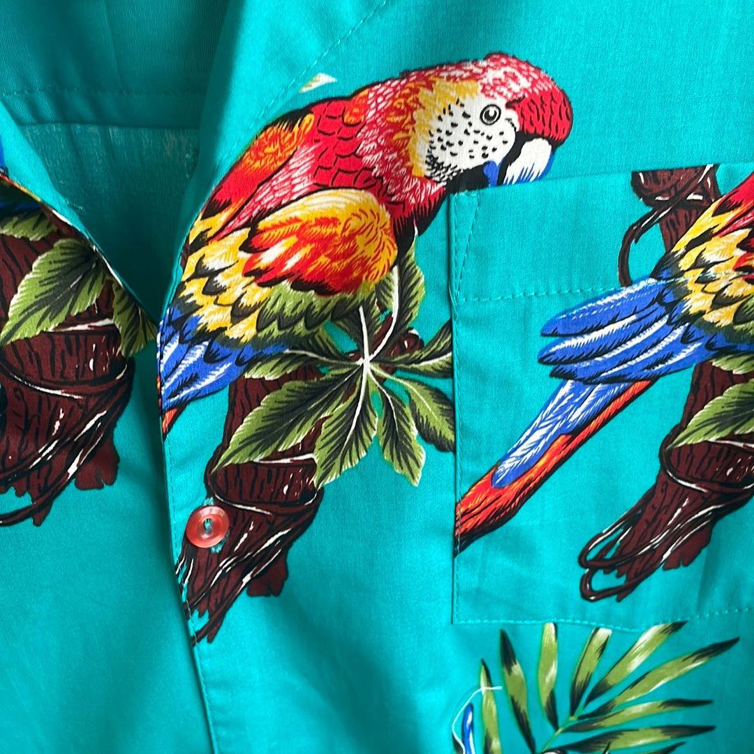 Parrot Blue Shirt: A Bird of a Different Feather